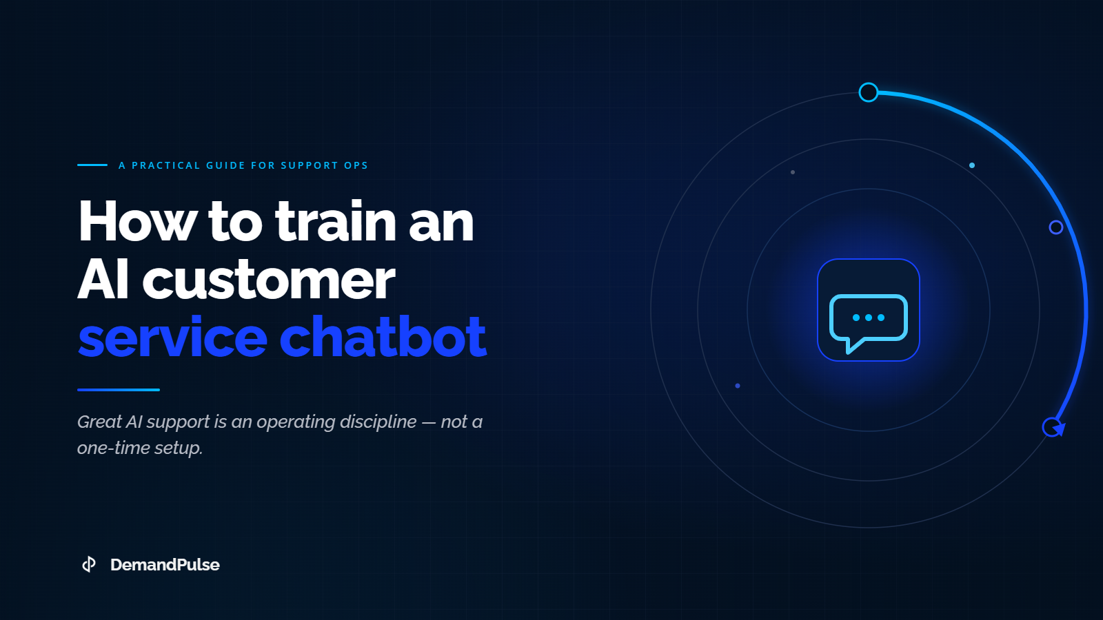 How to Train an AI Chatbot That Doesn't Drift, DemandPulse
