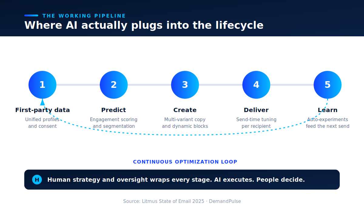Where AI plugs into the lifecycle