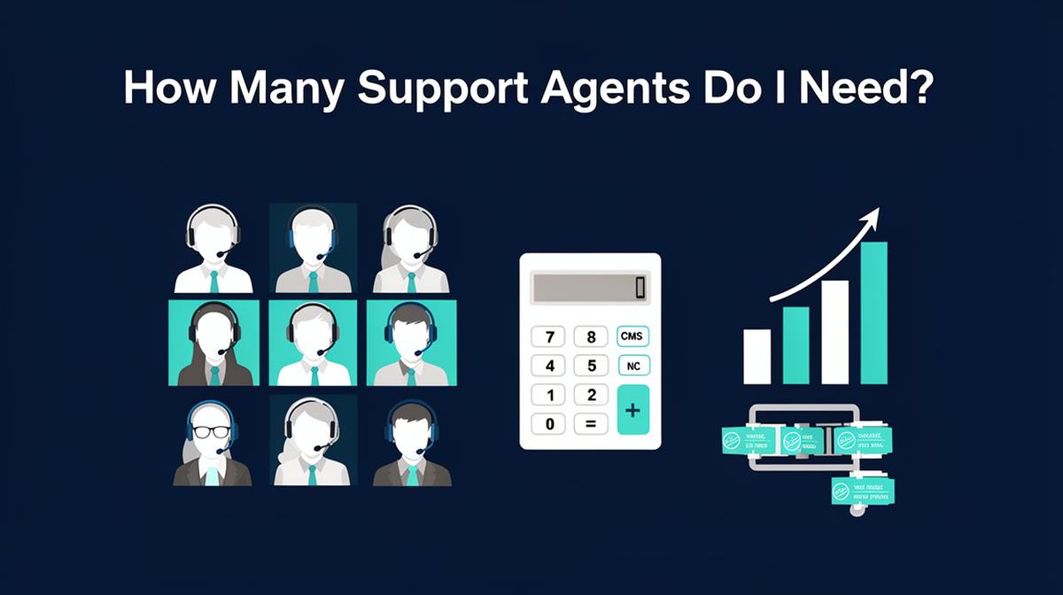 How Many Support Agents Do I Need? A Data-Driven Staffing Guide